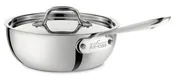 All Clad d3 - Saucier w/Lid 2 Qt.