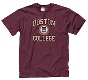 Boston College Arch & Seal T- Shirt-Maroon