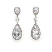 Classical Drop Bridal Earrings style no. E168