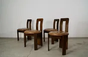 1950's Brazilian Modern Sergio Rodrigues Dining Chairs for Oca