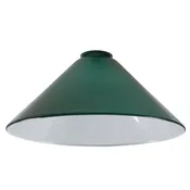 12" Vianne Cased Green Cone Shade Pool Table Lighting — Yankee Barn Lighting