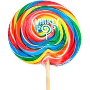 6 oz Rainbow Swirl Whirly Pop - 14 Inches