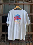 1991 Vintage Planet Hollywood x Walt Disney World Heather Gray Tee Size XL