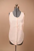 Avocado Pit Tie-Dyed Sleeveless Cotton Top, By Corvo, M/L