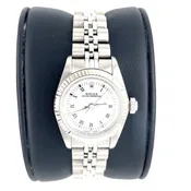 Rolex Datejust 24mm Steel & White Gold Roman Dial Watch — David Reynolds Jewelry and Coin