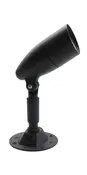 10W LED Small Bullet Flood Includes extension and base - Timeless Flood Lights in Black