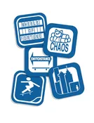 411VM ICONS STICKER