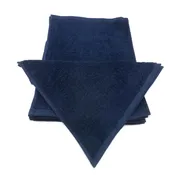 13x13 - Navy Bulk Washcloths Bleach Shield 100% Cotton - 1.5 Lb