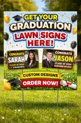 Graduation Yard Signs