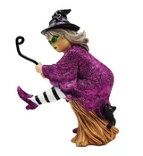 December Diamonds  Broomhilda Halloween ornament  2021