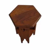 13.5″ Art & Craft Wood Side Table
