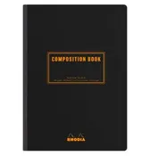 #119249C Rhodia Composition Book, Black
