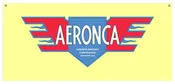Aeronca Red White and Blue Logo - Banner