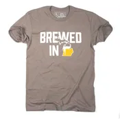 Brewed in Michigan (Warm Grey)