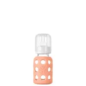 4oz Glass Baby Bottle-Cantaloupe
