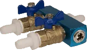 Aluminum Valved Splitter EasyPro