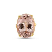 10K Rose Gold Morganite Ring (ESTATE)