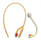 Amsino AMSure 2-Way Silicone Coated Latex Foley Catheter - 30cc Balloon
