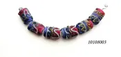 10108003 - Six Pink/Purple Mini Kalera Beads