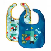 Born to Surf Feeding Bibs - 2 Pack