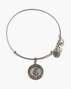 Alex and Ani Bryant University Silver Bangle