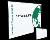(1) Up Sign Protector | Magnetic Backing | 11"W x 8.5"H