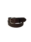 Byrd's by Gingerich Leather Men's Arborfield Classic Leather Belt Brown