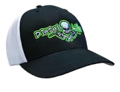 Black / Green Trucker Hat Flex Fit OSFA