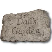 10" Garden Stone - Dad's Garden