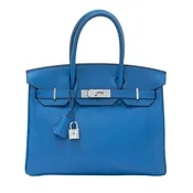 Swift Birkin 30 Bleu France
