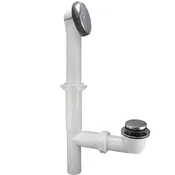Bath Drain Kit- With Over Flow & Foot Lok Stop