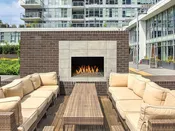 Fire Garden 4024 Linear Outdoor Gas Fireplace – Single Sided
