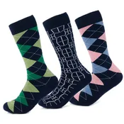 Argyle Hidden Message Sock Set