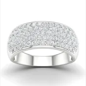 14K 1.00CT Lab Diamond Band