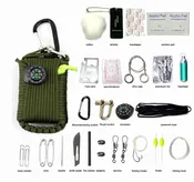 29-in-1 Wilderness Survival Kit for Hiking
