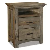 Abby 2 Drawer w/ Opening Nightstand