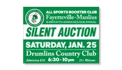 24" x 18" Plastic, Two Color, Single Sided, Custom Yard Signs