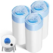 Cumrige Stretchable Cat Litter Liners – 3 Rolls/Pack | Designed for Cumrige Litter Boxes
