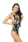 BLACK TROPICAL ONE PIECE