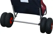 Eckla Rolly Axle and Tires for Dual Wheel Setup