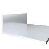 Aluminum Angle - Unequal Leg - 2" x 4" x 3/16"