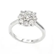 14K Diamond Ring