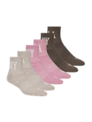 1/2 Terry Low Crew Socks (6 Pack)