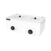 Double White Wax Warmer - 5 Lb and 14 Oz (Hard and Soft Wax)