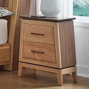 Addison 2 Drawer USB Charging Nightstand