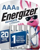 Energizer AAA Lithium Batteries L92 - 8 Pack