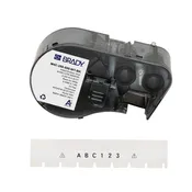 Brady - 0.25" All Weather Permanent Adhesive Vinyl Label Tape with Ribbon for M4 M5 Printers