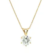 2.01 Carat Diamond Solitaire Necklace
