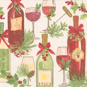 A Christmas Toast Cocktail Napkins