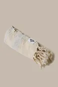 Glide Turkish Towel - Linen/Cotton Stripe